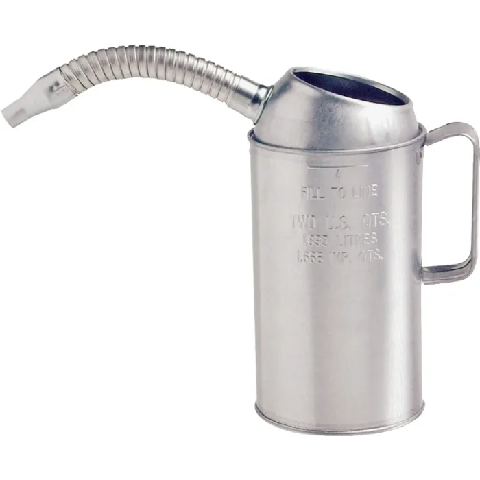 LubriMatic 75-441GS Measure Can, 1 qt, Galvanized
