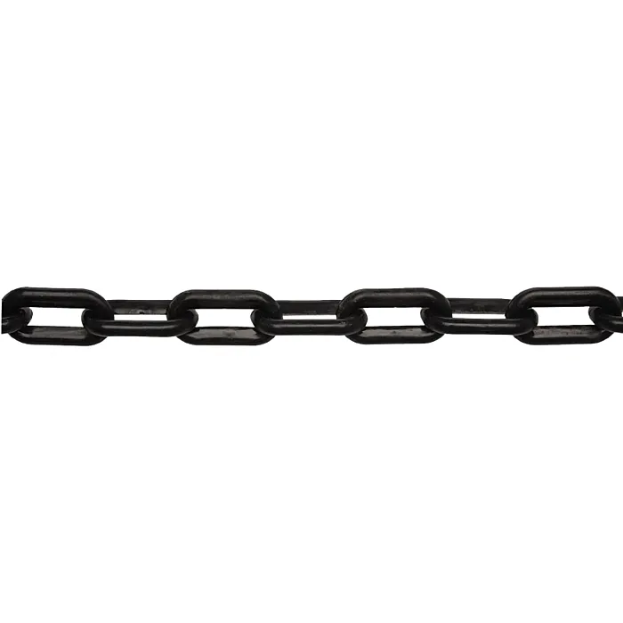 Campbell 099-0857 Decorator Chain, Black, 1/2 in W Inside Link, #8, 60 ft L, Plastic