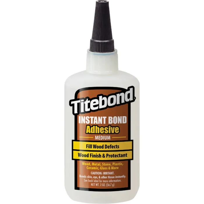 Titebond Instant Bond Adhesive Medium (Clear) 2 oz