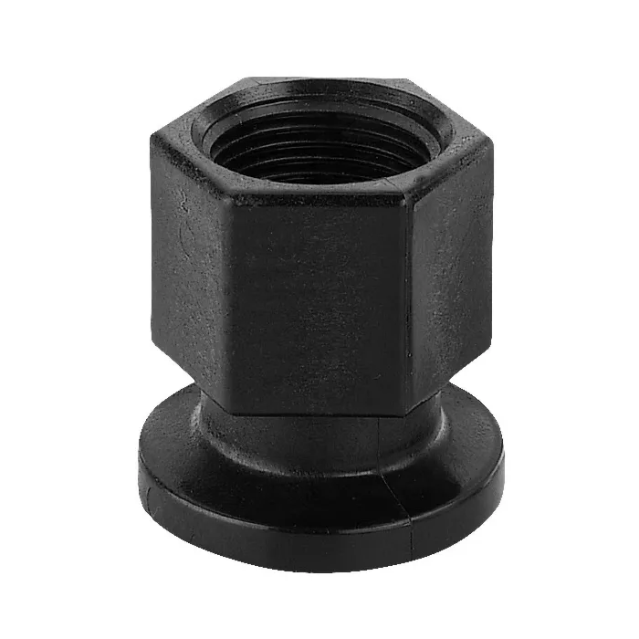 Norwesco 1" Flange x 1" Female NPT Poly Fitting