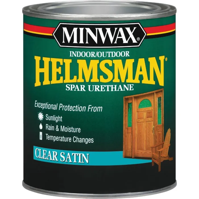 Minwax Helmsman Spar Urethane (Satin - Clear) 1 qt