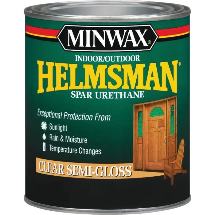 Minwax Helmsman Spar Urethane (Semi-Gloss - Clear) 1 qt