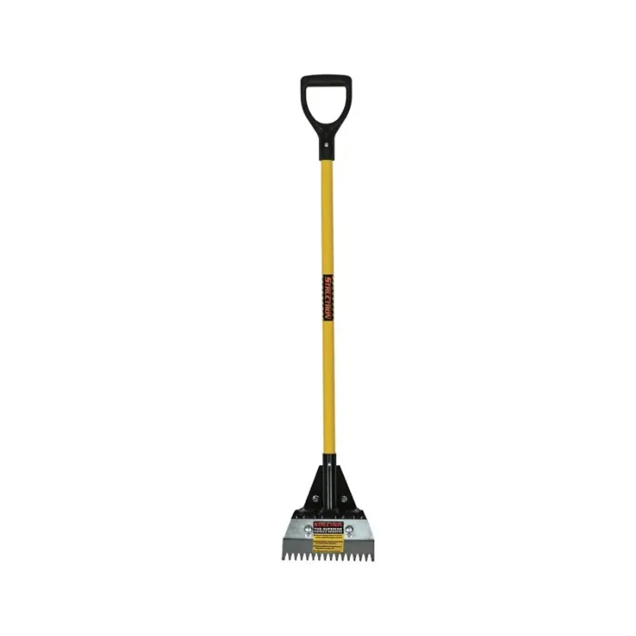 SEYMOUR Structron S600 Power Series 49749 Shingle Remover Shovel, Carbon Steel Blade, Steel Head, D-Shaped Handle, 48 in OAL