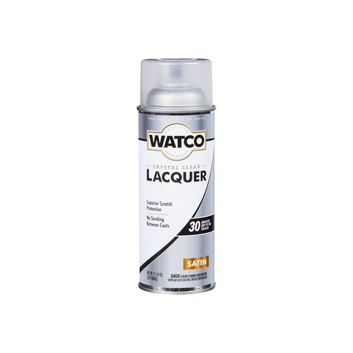 Watco WATCO® - Lacquer Clear Wood Finish Spray - 11.25 oz - Satin