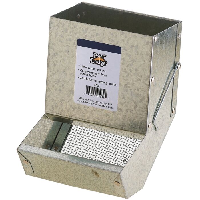 Pet Lodge RABBIT FEEDER   5"