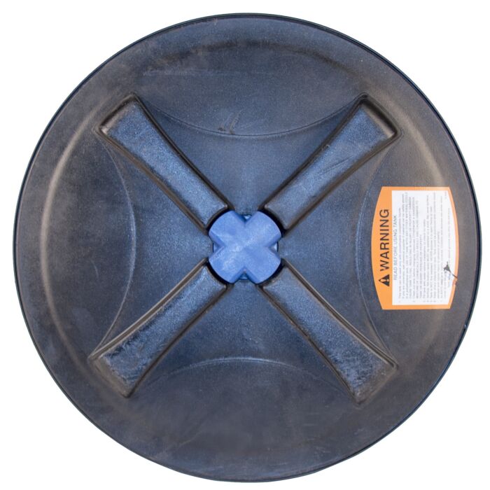 Norwesco 16 in Size 200 gpm Polyethylene Vented Threaded Lid and Ring
