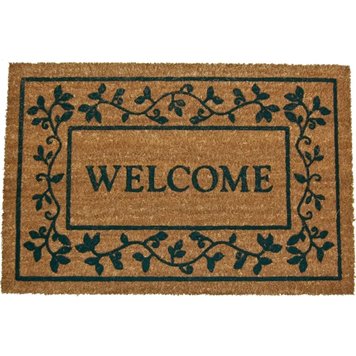Americo Home Coir/Vinyl Door Welcome Mat (Tan) 18 in. x 30 in.