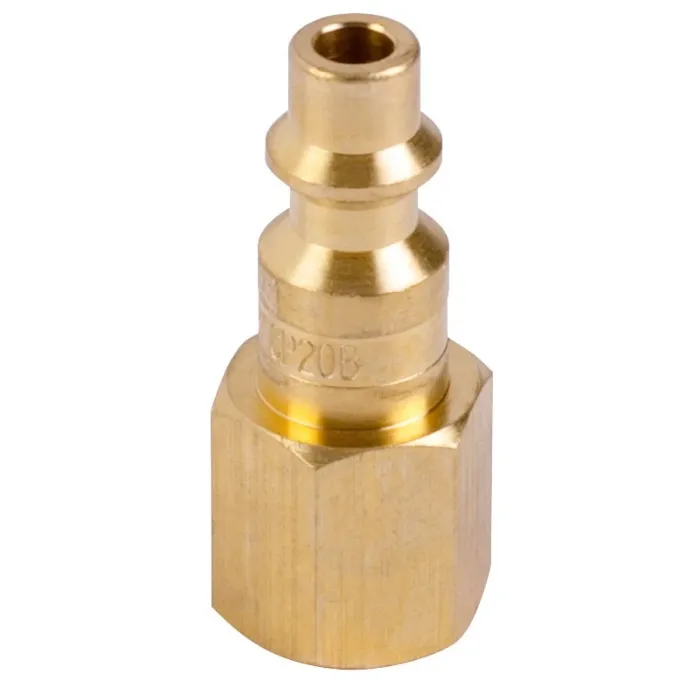 Amflo® Brass Male I/M-Style Snap Adapter Plug