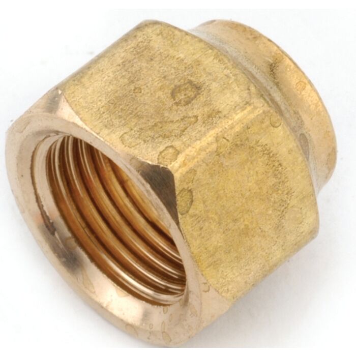 Flare forged nut short 1/4"