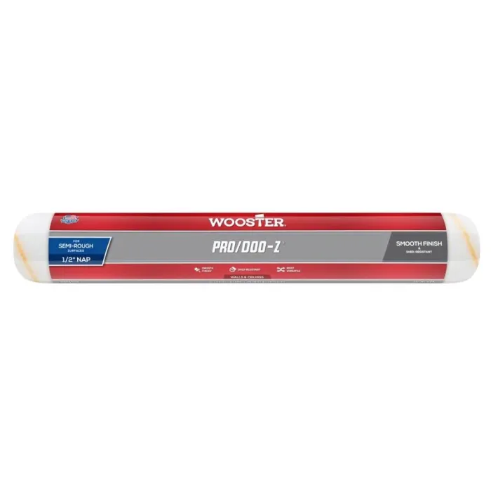 WOOSTER Pro/Doo-Z 18 in. x 1/2 in. Nap Roller Cover