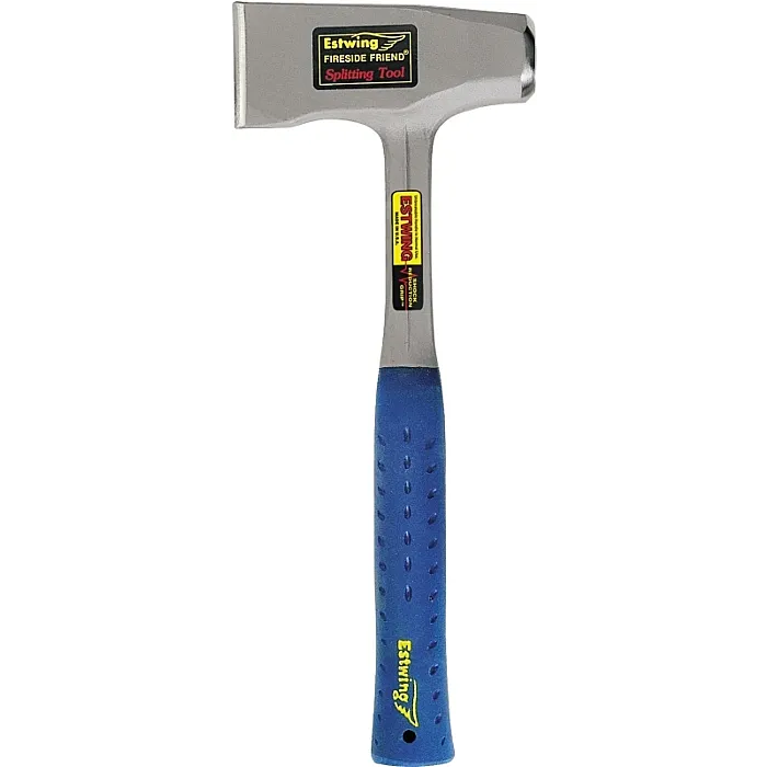 Estwing Fireside Friend E3-FF4 Single Bit Splitting Tool, 2-3/8 in Cutting Edge, 64 oz Head, Steel Head, 14 in OAL