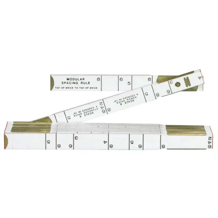 Lufkin 6' x 5/8" Masonry Wood Rule Red End®