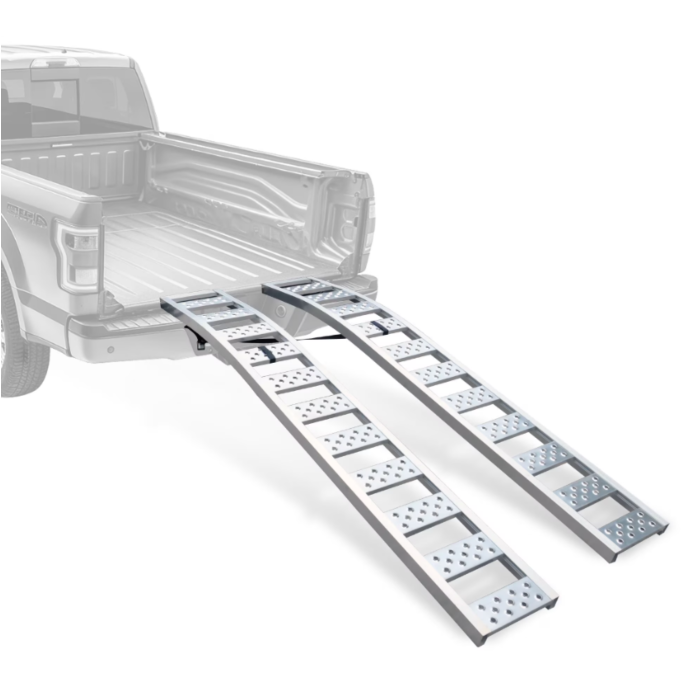 Rockland Arched Aluminum Loading Ramp - 1500 lb Capacity