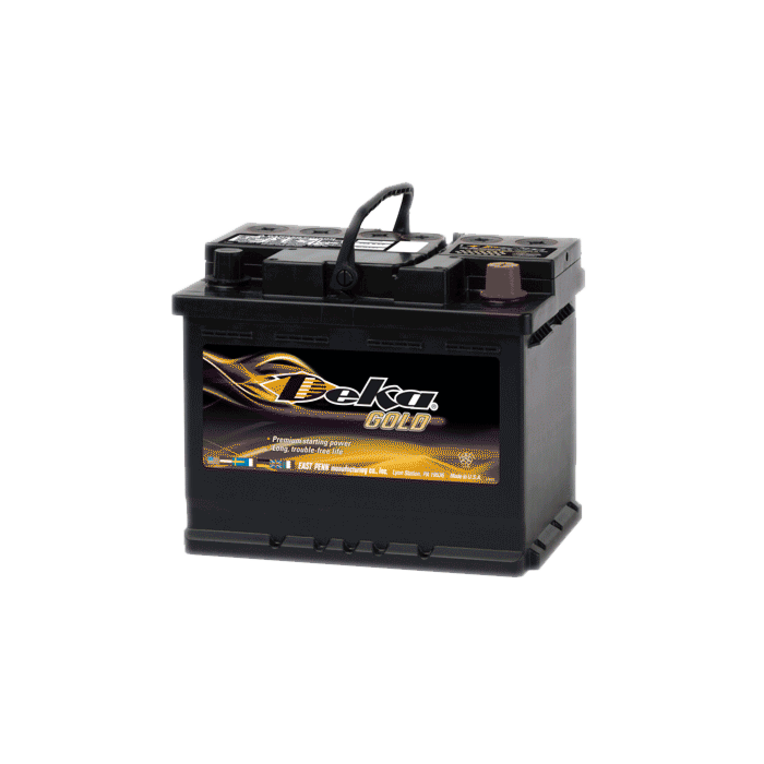 Deka 12 V Tapered Post 650 Flooded Automotive Battery