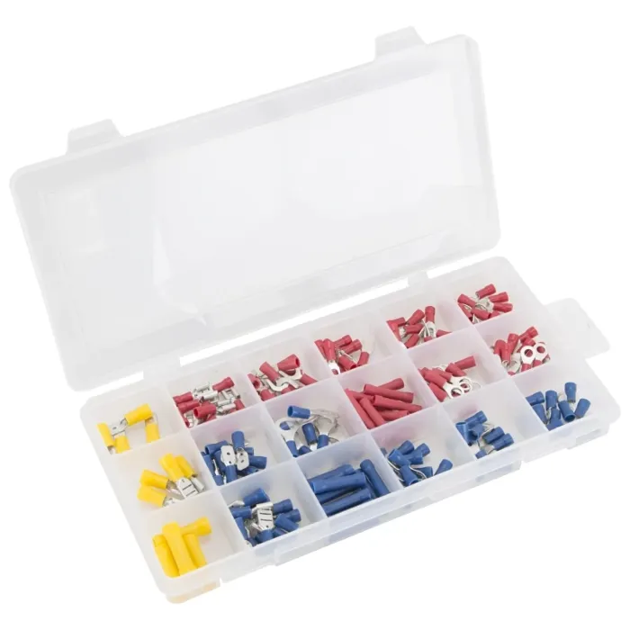 ProSource CP-1803L Electrical Terminals and Connectors Repair Kit, Plastic, 180 -Piece