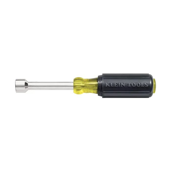 Klein Tools 1/2-Inch Nut Driver, 3-Inch Shaft, Cushion-Grip™