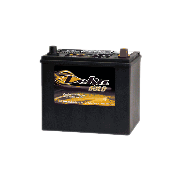 Deka 12 V Tapered Post 500 Flooded Automotive Battery