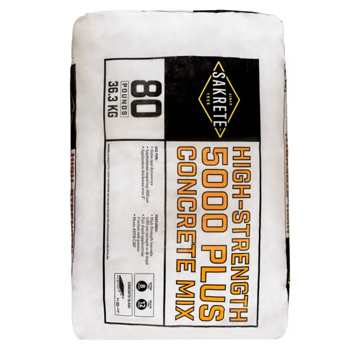 Sakrete 5000 Plus High Strength Concrete Mix
