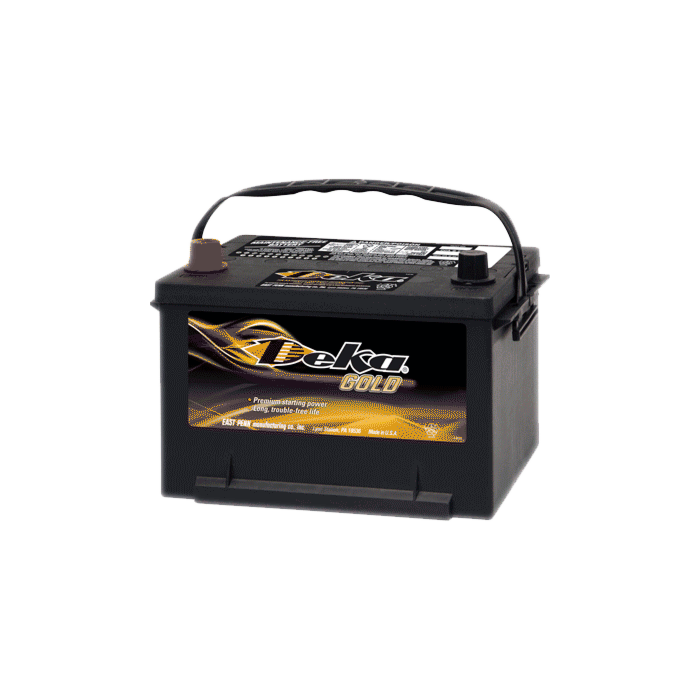 Deka 12 V Tapered Post 560 Flooded Automotive Battery