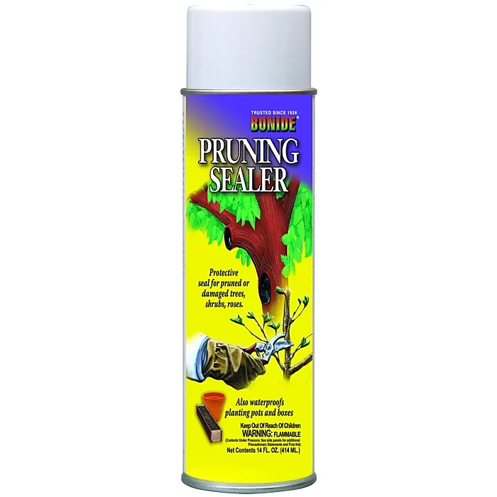 Bonide 221 Pruning Sealer, Liquid, Petroleum Solvent, Black, 14 oz Aerosol Can