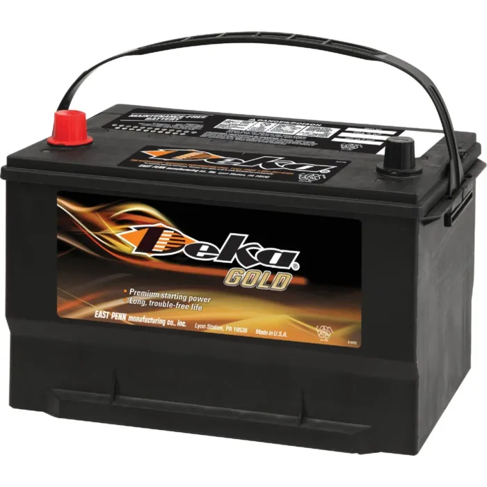 Deka Gold Flooded Starter Battery 12V -  850 CCA