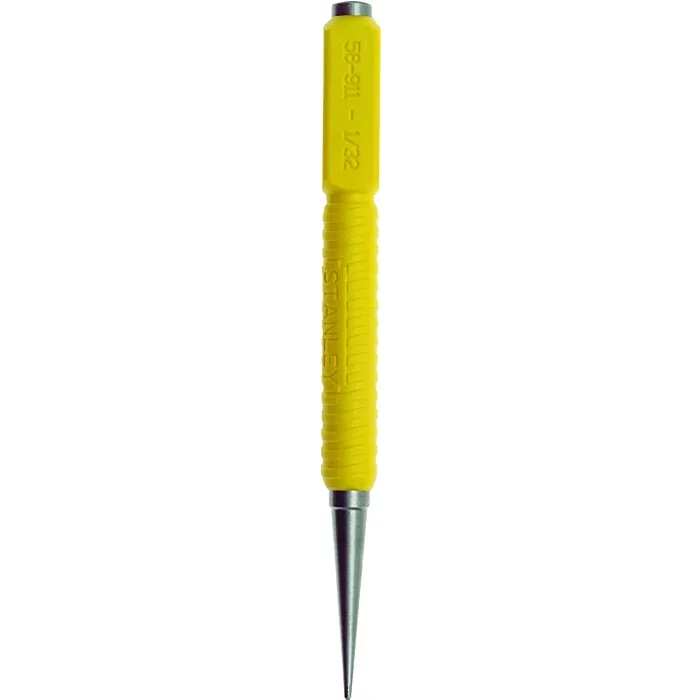 Stanley STANLEY 58-911 Nail Set, 1/32 in Tip, 5 in L, Steel