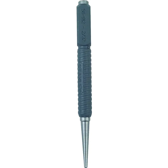 Stanley STANLEY 58-912 Nail Set, 1/16 in Tip, 5 in L, Steel