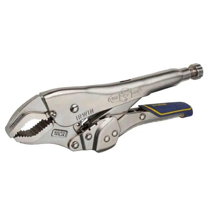 Irwin Fast Release Series 11T Locking Plier, 10 in OAL, 1-7/8 in Jaw Opening, Ergonomic Handle, 5/8 in W Jaw
