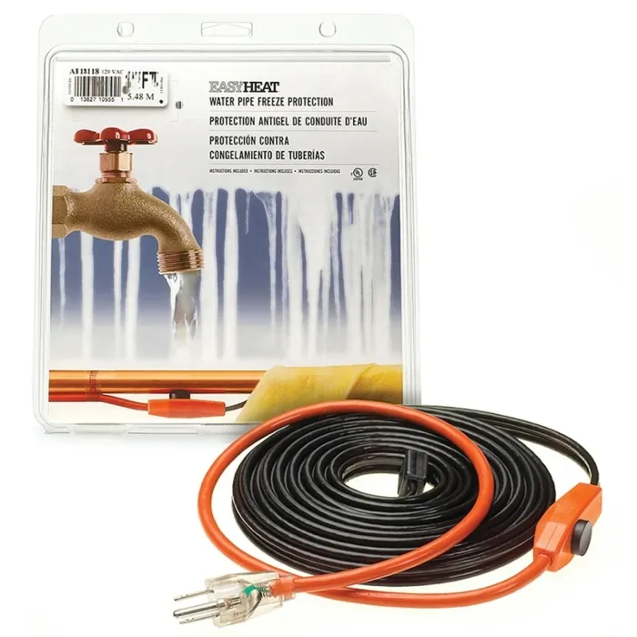 EasyHeat AHB-140 Pipe Heating Cable, 120 VAC, 40 ft L