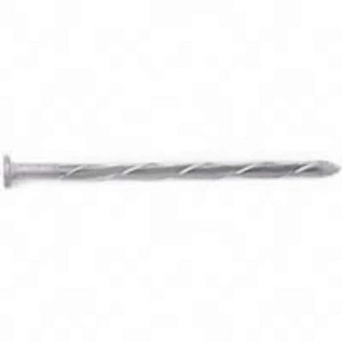 Maze STORMGUARD T4490S050 Deck Nail, Hand Drive, 12D, 3-1/4 in L, Steel, Galvanized, Spiral Shank, 50 lb