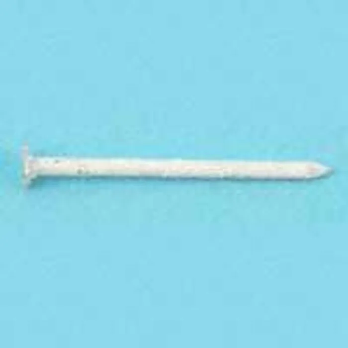 Maze Nails Maze SST31128252 Finishing Nail, 3D, 1-1/4 in L, Stainless Steel, Checkered Head, Plain Shank, White, 1 lb