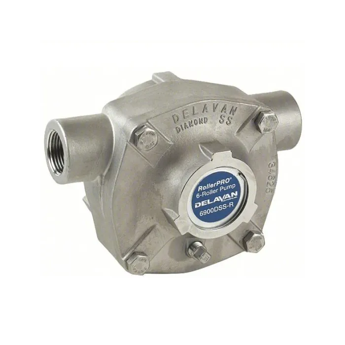 Delavan 6-Roller Stainless Steel Pump, Diamond Series