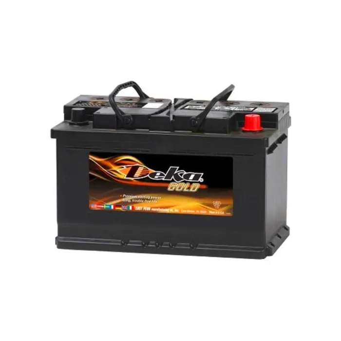 Deka 12 V 7-1/2 in 6-7/8 in Automotive Battery