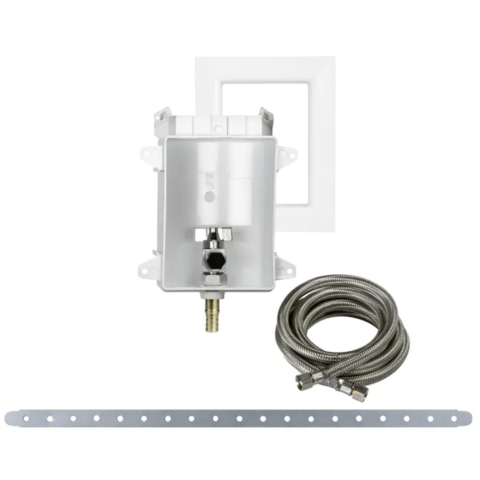 SIOUX CHIEF NO LEAD OXBOX ICE PEX F1807 W/SS HOSE NO ARRESTER