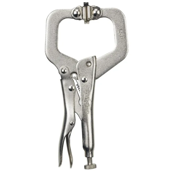 Irwin IRWIN Vise-Grip C Clamp, Locking With Swivel Pads, 2-Inch