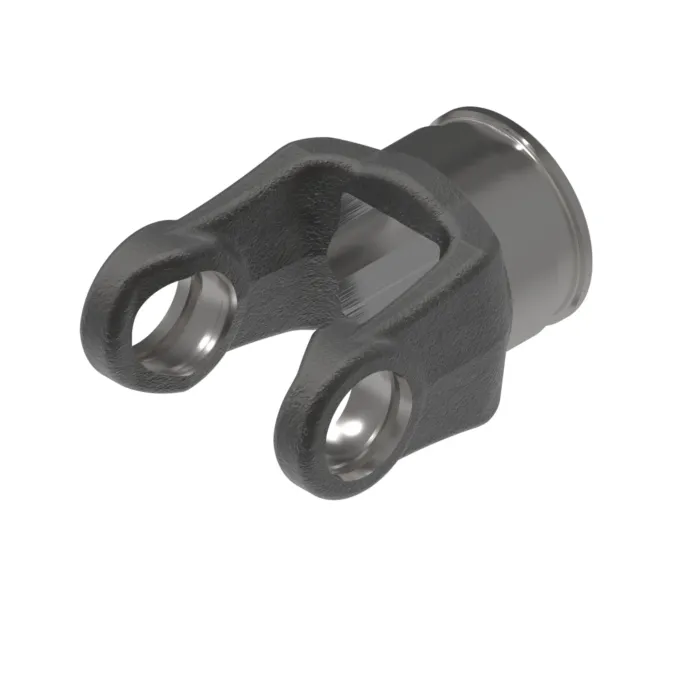 Weasler 14 Series Tube Weld Yoke with 1-9/32" x 1-13/32" Rectangular Bore
