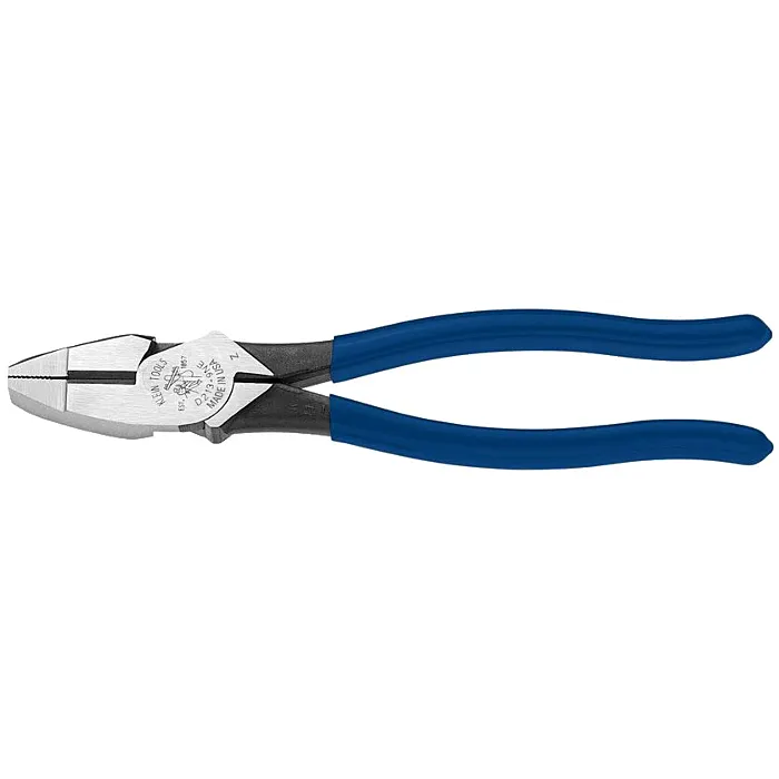 Klein Tools Lineman's Pliers, New England Nose, 9-Inch