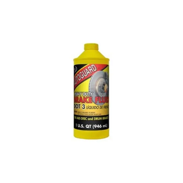 Warren Oil Autoguard DOT3 Brake Fluid 12oz