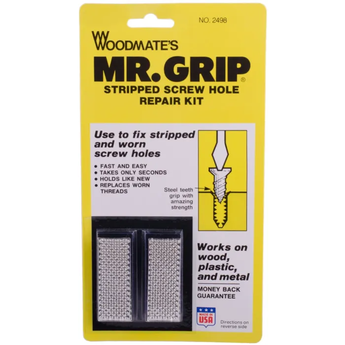 Woodmate's Mr. Grip Screw Hole Repair Kit (8pk)
