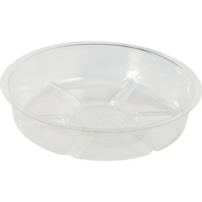Best Garden Vinyl Flower Pot Saucer (Clear) 6 in.