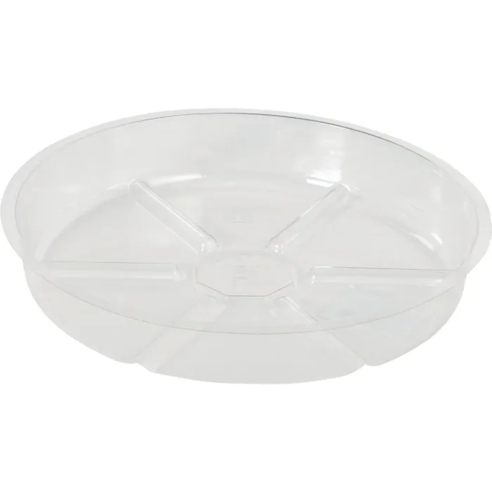 Best Garden Vinyl Flower Pot Saucer (Clear) 8 in.