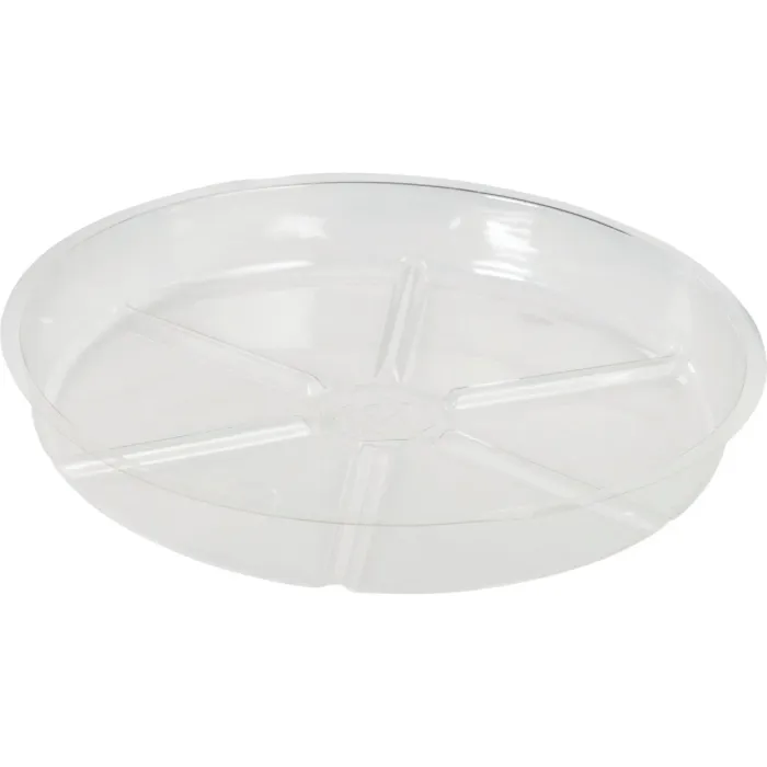 Best Garden Vinyl Flower Pot Saucer (Clear) 10 in.