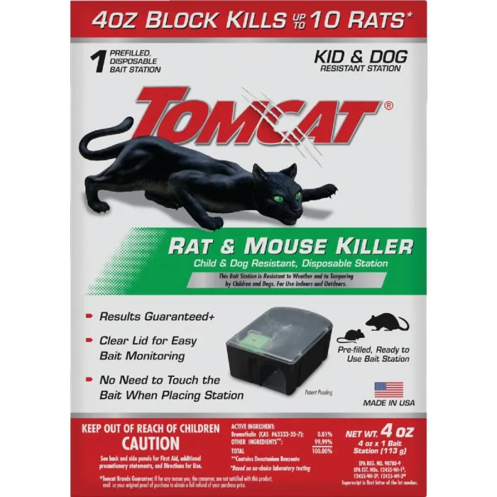Tomcat TOMCAT Disposable Bait Station Rat & Mouse Killer