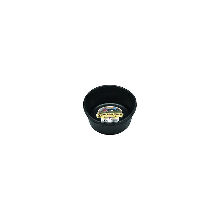 Little Giant Products 2 qt Rubber 8.5 in Feed Pan