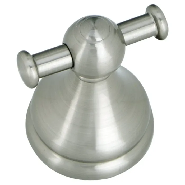 Boston Harbor Zinc Wall Mounting Double Robe Hook (Brushed Nickel)