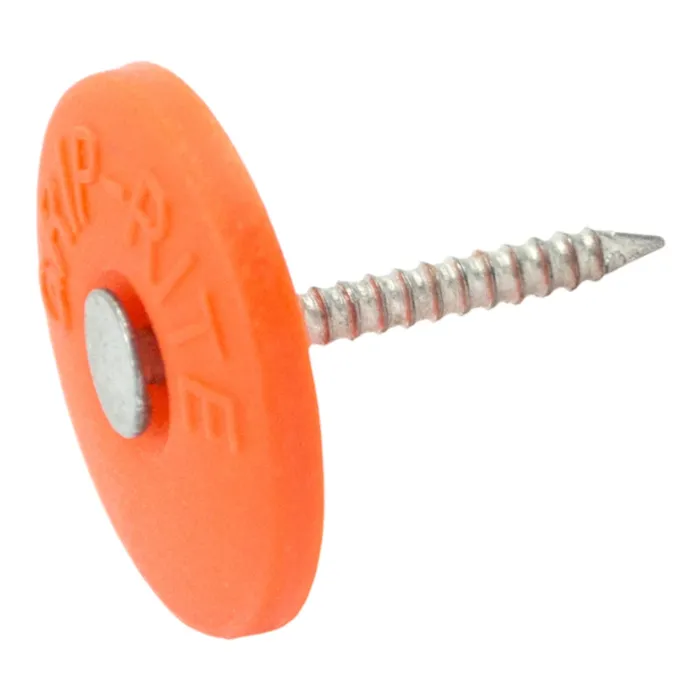 Grip-Rite® 1-1/4 in Diamond Point Cap Plastic Cap Nail