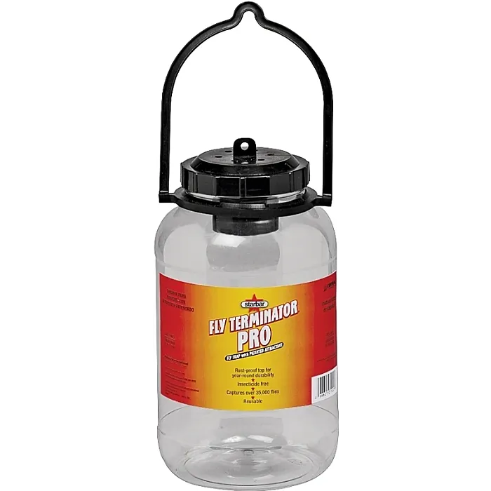 Starbar Fly Terminator 100520212 Fly Trap, Solid, Fish, 1 gal