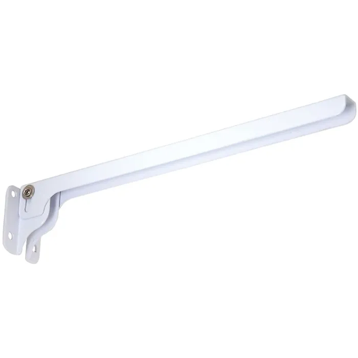 National Hardware V215 N210-864 Foldable Shelf Bracket, 35 lb, 12 in L, Steel