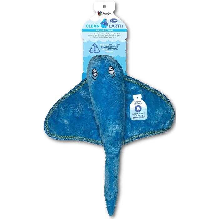 Spunky Pup SpunkyPup Plush Stingray Toy