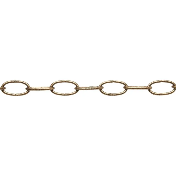 Campbell #10 Antique Copper Finished Metal Craft Chain